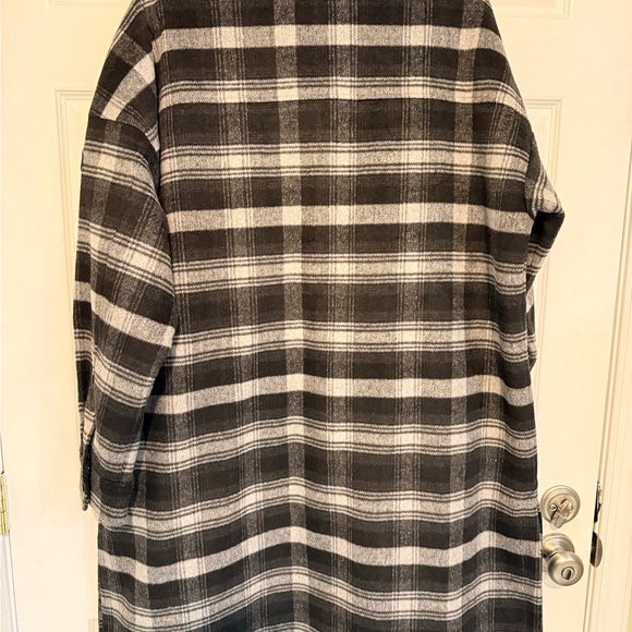 Alpine Monochrome Plaid 2xl Shirt Jacket - Picture 2 of 10